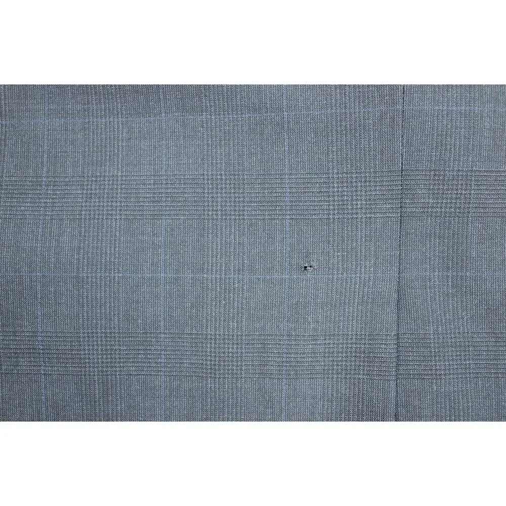 Brooks Brothers‎ Blazer Mens 46R Gray 346 Plaid Wool Blend Stretch 2 Buttons